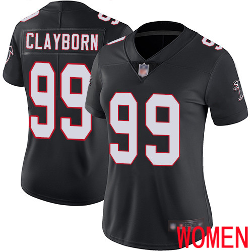 Atlanta Falcons Limited Black Women Adrian Clayborn Alternate Jersey NFL Football 99 Vapor Untouchable